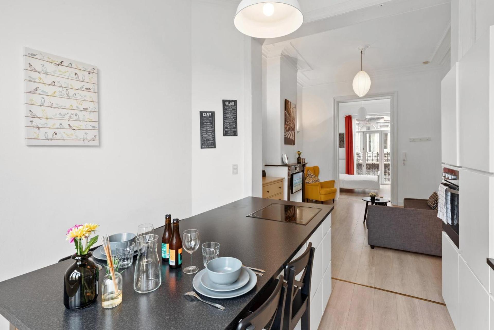 Apartment In Brussels, Lantsheere By Homenhancement Sa Ngoại thất bức ảnh