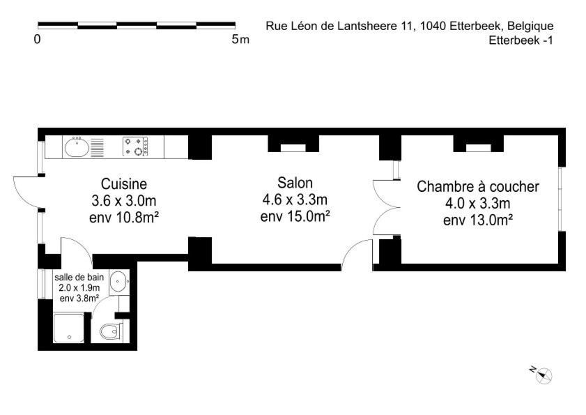 Apartment In Brussels, Lantsheere By Homenhancement Sa Ngoại thất bức ảnh
